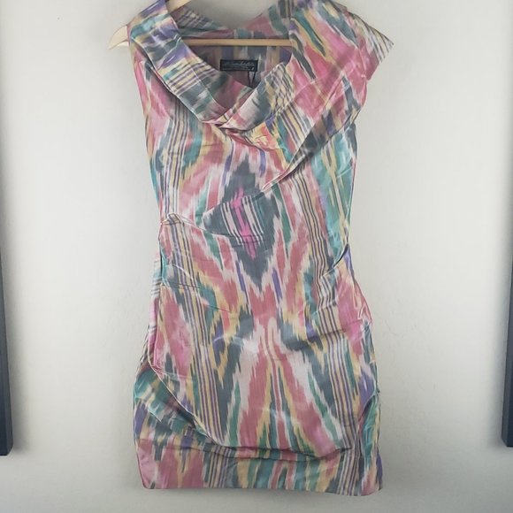 All Saints Modoc Limski Dress Size 8 - Picture 3 of 10